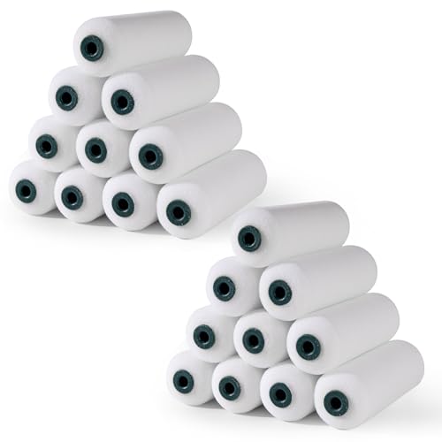 Paint Roller Covers, Foam Paint Rollers 4 Inch, 20 Pack - size: 4 inch,20 pack