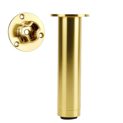 4 Pcs Gold Adjustable Furniture Feet, Height 15cm/6" - color: Gold, size: 6 inch