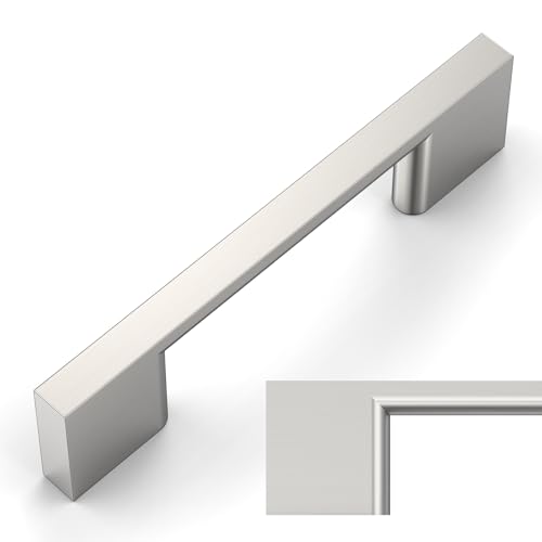 Amerdeco 10 Pack Brushed Satin Nickel Cabinet Pulls 3" - color: Brushed Satin Nickel, size: 3" hole center