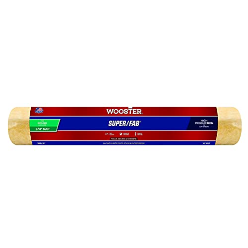 Wooster Brush R241-18 Super/Fab Roller Cover, 3/4-Inch Nap, 18-Inch - size: 18 Inch