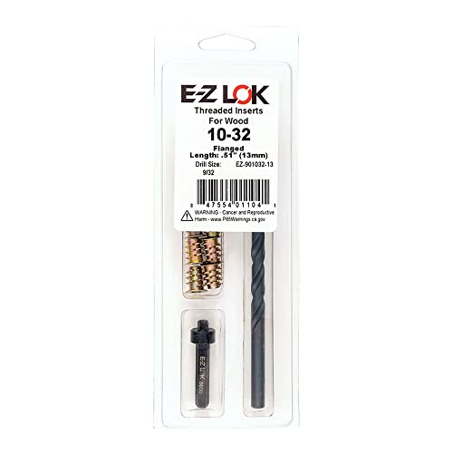 E-Z LOK Thread Repair Kit, 10-32 - size: 10-32 x 13mm, (EZ-901032-13), style: Flanged