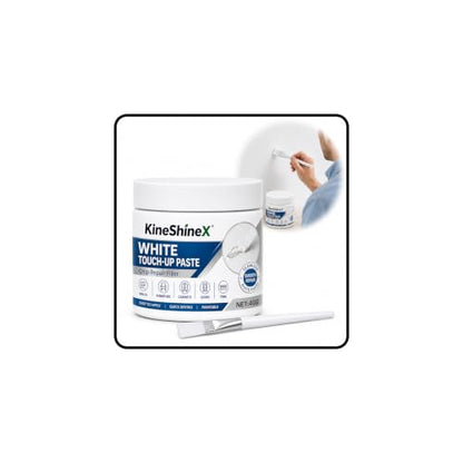 White Furniture Touch-Up Paste,White Paint for Furniture and Floor,40g