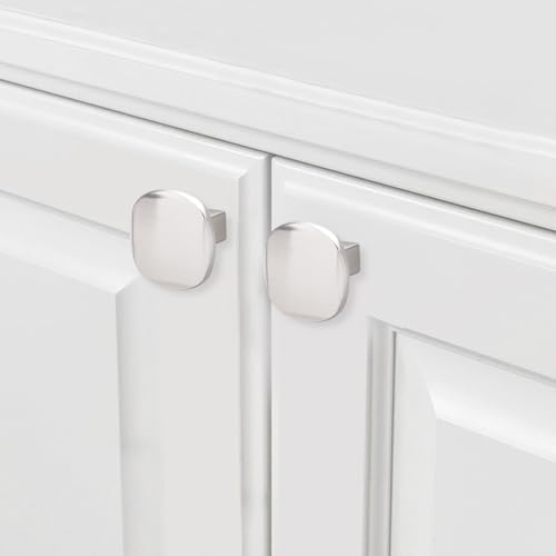 10 Pack Brushed Satin Nickel Kitchen Cabinet Knobs - color: Brushed Satin Nickel, size: Knob