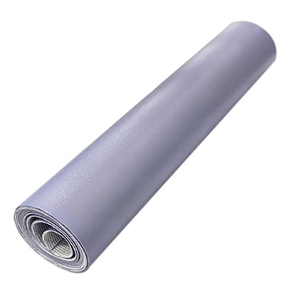 HYANG Smooth Solid Color Light Blue Faux Leather Sheets 1 Rolls 12"X53" (30cmX135cm),Faux Leather is Great for, Bows,Earrings Handmade DIY Craft Projects Making - color: Light Blue