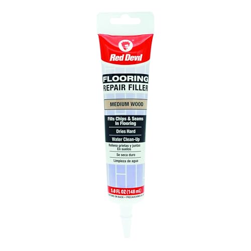 Red Devil 056025 Flooring Repair Filler, 5 oz., Medium Wood, 1 Pack - color: Medium Wood, size: Pack of 1