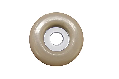 Shepherd SlideGlide 7/8" Round Adhesive Furniture Sliders for Carpet, Heavy-Duty Protective Furniture Moving Pads with Self-Adhesive or Screw-On Application, Set of 8, Beige - size: 0.875 inch