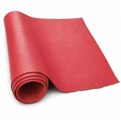 Reed Leather Hides - Cow Leather for Arts and Crafts (8 inches X 11 Inches, Red) - color: Red, size: 0.6 Square Foot