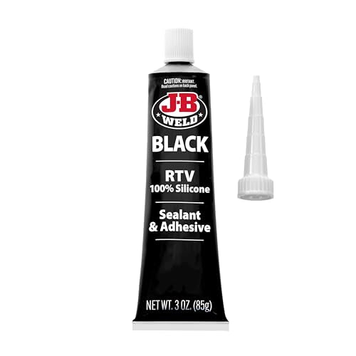 J-B Weld 31319 Black RTV Silicone Sealant and Adhesive - 3 oz. - color: Black, size: 3 Ounce (Pack of 1)