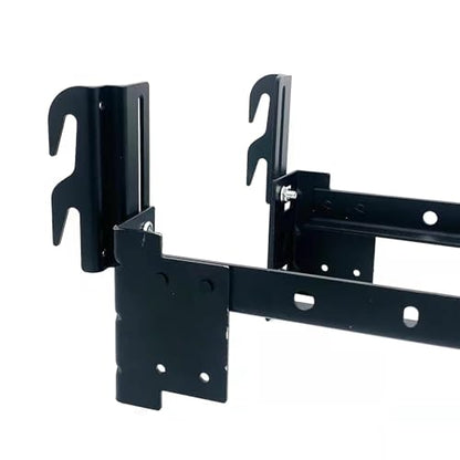 ZhouDaShu 4 Pcs Headboard Adapter Brackets, Bed Frame Bracket Extenders for Headboard, Headboard Adapter Kit for Metal Frame, Headboard Attachment Kit, Bed Frame Hooks Bracket for Headboard - style: Headboard Hooks-4 Pcs