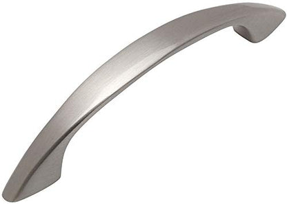 Cosmas 25 Pack 1387SN Satin Nickel Pull 3 Inch Hole Centers - size: 25 Pack