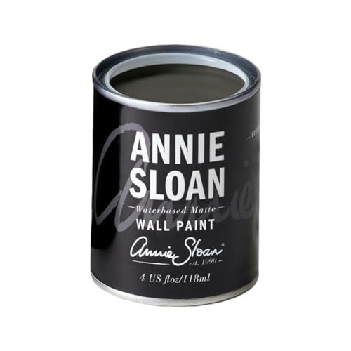 Annie Sloan Wall Paint (Graphite, 4 Fl Oz Tester) - color: Graphite, size: 4 Fl Oz (Pack of 1)