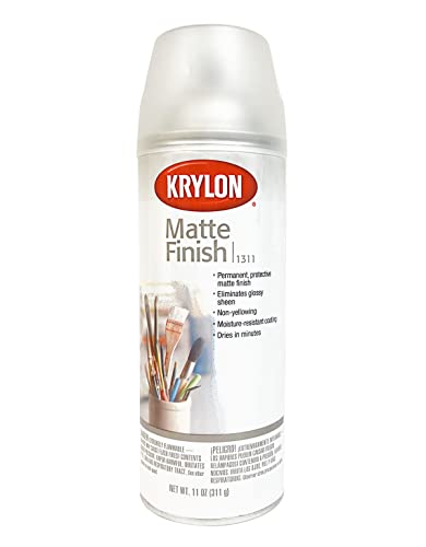 Krylon® Matte Finish 11 oz. Spray - Provides Permanent Surface Protection (Pkg/4)