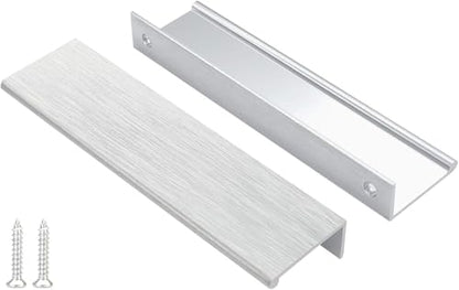 Peaha 25 Pack Kitchen Cabinet Handles 5-1/16" Brushed Nickel Cabinet Pulls - color: Brushed Nickel, size: Hole Centers:5-1/16in(128mm)