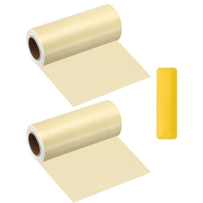 HARFINGTON Wood Grain Repair Tape 5" x16ft Self-Adhesive Repair Patch - color: Yellow Fir, size: 5" x 16ft