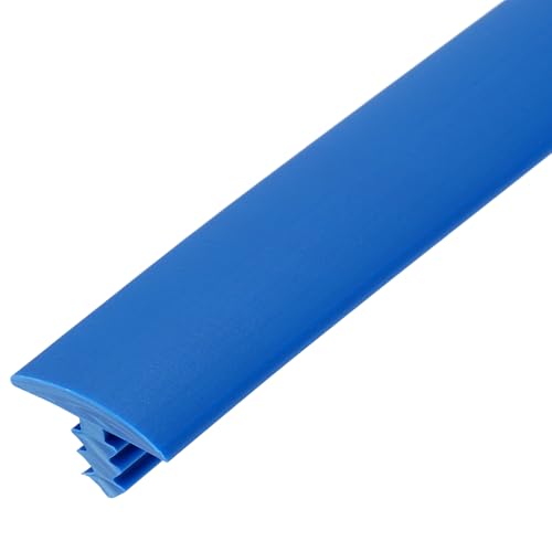 uxcell T Rubber Trim Molding 5/8 Inch x 10ft Edge Banding Trims Blue - color: Blue, size: 5/8 Inch x 10 ft