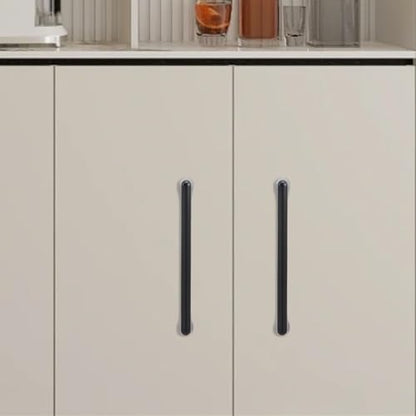10 Pack 6.3 inch Matte Black Kitchen Cabinet Handles - color: Matte Black, size: 6-1/4 inch Hole Center
