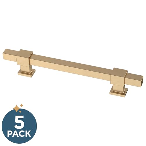 Franklin Brass 5 Pack Champagne Bronze Gold Cabinet Handles Adjustable Drawer Pulls for Kitchen Cabinet Knobs Dressers and Cupboards 1-3/8 to 6-5/16 inch (35–160mm) Hole Center | Adjusta-Pull™ - color: Champagne Bronze, size: 1-3/8" to 6-5/16"