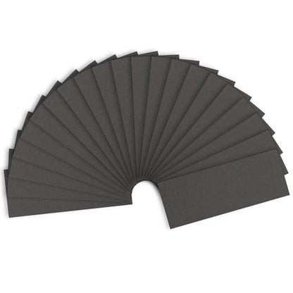 Sandpaper 800 Grit, Wet Dry Sand Paper 9 x 3.6 Inch - size: 9 x 3-2/3 Inch, style: 800Grit