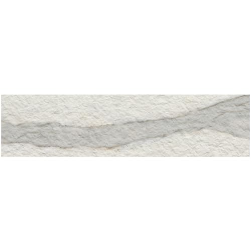 40-Sheet Flexible Stone Peel and Stick Backsplash Tile, 3" x 11.8" Carrara White MCM Modified Clay Material Wall Covering, Subway Texture Self-Adhesive Wall Tiles for Kitchen Bathroom Fireplace - color: Carrara White
