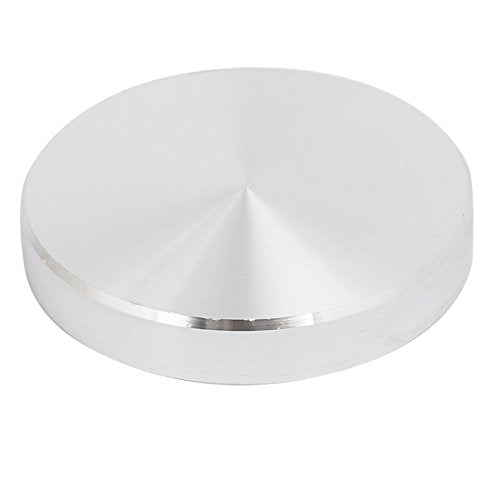 uxcell 4pcs 60mm Dia 10mm Thickness M10 Thread Aluminum Disc Hardware