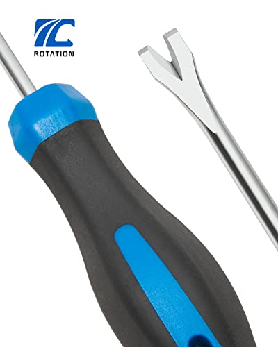 ROTATION Tack Lifter U Tip Nail Puller Upholstery Staple Remover Tool