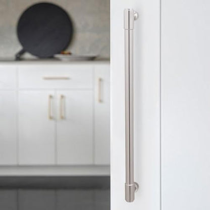 10 Pack 10 Inch(254mm) Cabinet Pulls Brushed Satin Nickel Kitchen Cabinet Pulls Alloy Drawer Pulls Solid Cabinet Hardware - color: Brushed Satin Nickel, size: 10'' Hole Center(254mm)