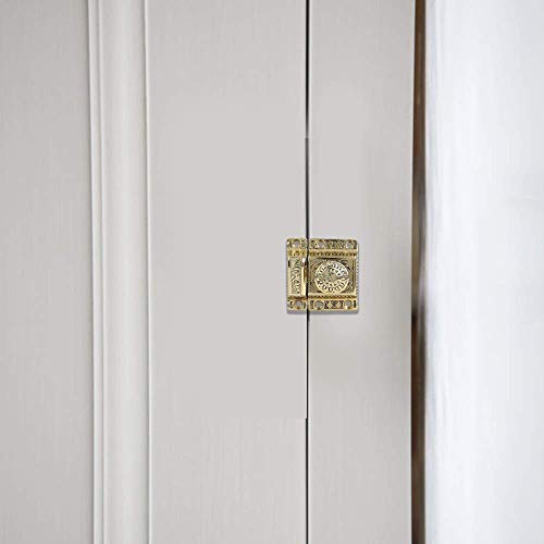 A29 Cabinet Latch, Solid Brass, Windsor Design, Polished Lacquered Finish - color: Polished Lacquered