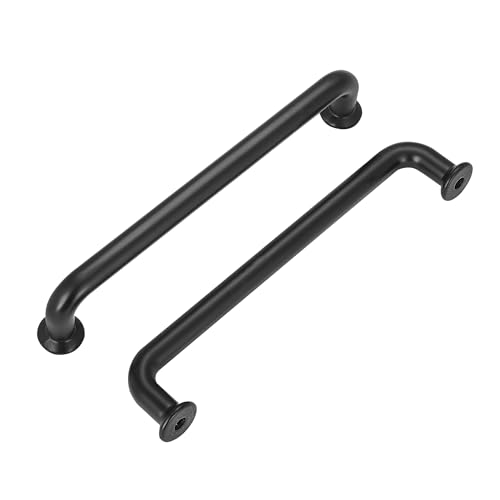 Malimali 10 Pack 5" Matte Black Kitchen Cabinet Handles Black Drawer Pulls - color: Matte Black-10 Pack, size: 5"/128MM Hole Centers