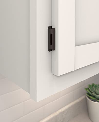 Amerock 1 Pair 3/8" Inset Oil-Rubbed Bronze Demountable Cabinet Hinge - color: Oil Rubbed Bronze, size: 3/8 Inch (10 mm) Inset