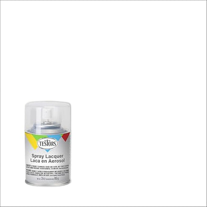 Testors Spray Lacquer 3oz, Clear Coat