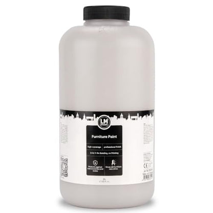 LM Furniture Paint 67,63 fl oz - Bone White - - color: Bone White, size: 67.63 Fl Oz (Pack of 1)
