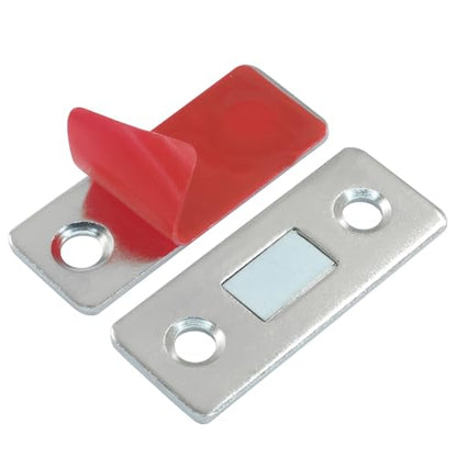12 Pack Silver Cabinet Door Catch - color: Silver(12 Pack)