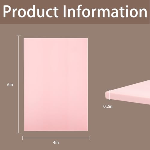 16Pcs 4x6 Inch Soft Linoleum Blocks, Premium Rubber Linocut Carving Blocks Ideal for Stamp Carving, Relief Printing and Various DIY Art Craft Creations - color: linocut block 4x6x0.2in-16pcs