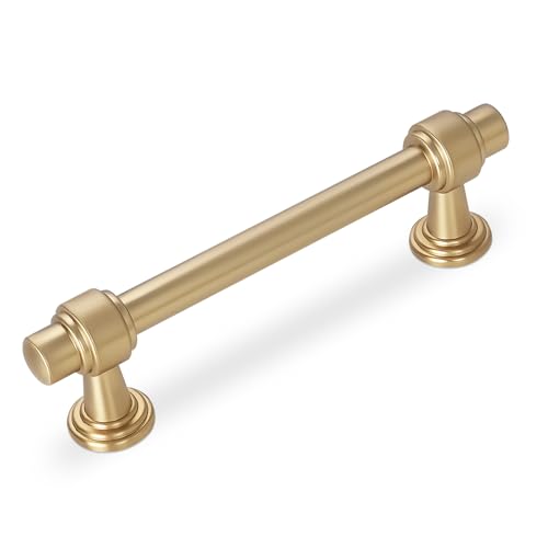 Champagne Bronze Kitchen Cabinet Pulls 3-3/4 Inch 10 Pack - color: Champagne Bronze, size: 3-3/4' Hole Center(96mm)