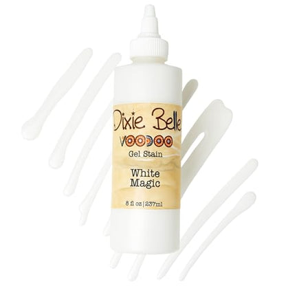 Dixie Belle Voodoo Gel Stain - White Magic (8oz) - color: White Magic