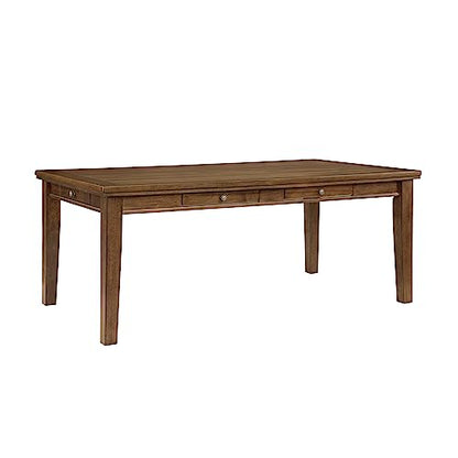 Dining Table Set with Chairs, Kitchen Dining Room Tables Chair,A151 - color: A5, Cherry Wood