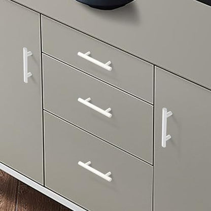 15 Pack Cabinet Handles White, 3 Inch Hole Center, 5 Inch Length Pulls - color: Matte White, size: 3 inch Hole Center
