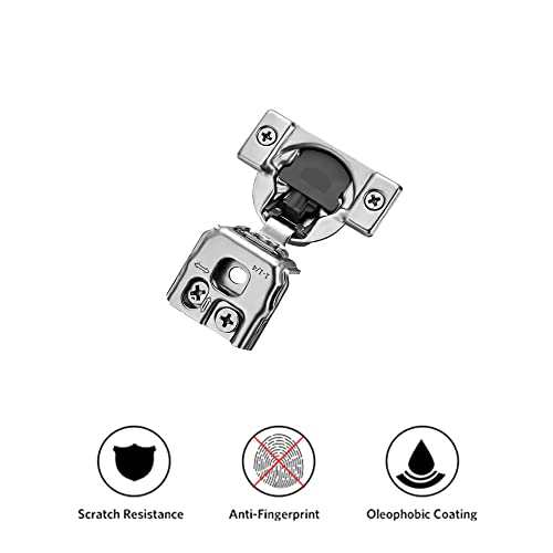 Ravinte 1-1/4 Inch Overlay Soft Close Hinge Kitchen Cabinet Hinges 50 Pack - size: 1-1/4 inch Overlay