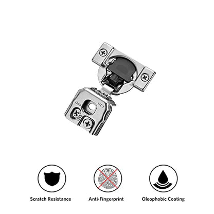 Ravinte 1-1/4 Inch Overlay Soft Close Hinge Kitchen Cabinet Hinges 2 Pack - size: 1-1/4 inch Overlay
