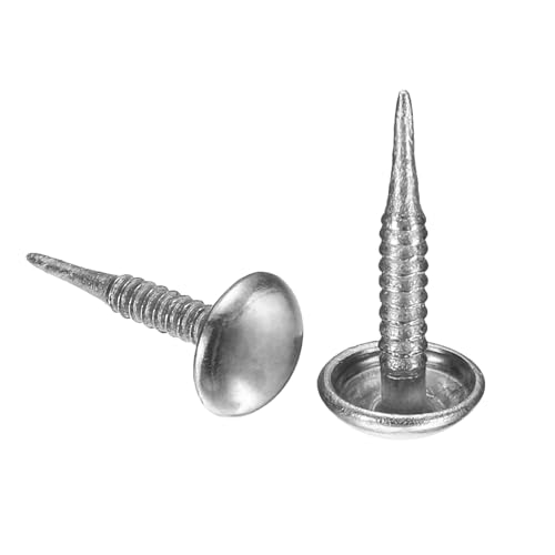 uxcell 50Pcs Upholstery Nails, 6x13.5mm Upholstery Tacks Furniture Tacks - color: Silver, size: 6x13.5mm