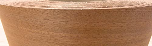 Sapele Ribbon Mahogany Wood Veneer edgebanding 7/8" x 120" with Iron on Adhesive