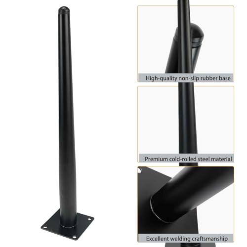 16 Inch Heavy Duty Metal Furniture Legs for Chairs Sofas & Cabinets