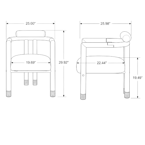 Dining Chair Set with 71 Inch Table, Walnut and Beige - color: Beige,dark Brown,walnut-a