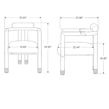 Dining Chair Set with 71 Inch Table, Walnut and Beige - color: Beige,dark Brown,walnut-a