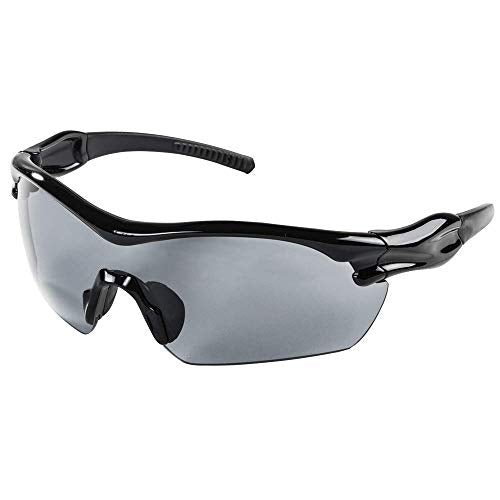 Sellstrom XP420 Safety Glasses - Anti-Fog, 99% UV, High Impact Eye Protection for Men & Women - for Work, Industrial, Cutting, Grinding, Tactical Uses - ANSI Z87.1 & Ballistic-Rated - Smoke Lens Tint