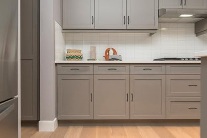 Ravinte Matte Black Kitchen Cabinet Handles Drawer Pull 3 Inch 5 Pack - color: Black