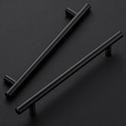 Ravinte Matte Black Cabinet Handles 10" Length,7-1/2" Hole Center,10 Pack - size: 10 Inch（7-1/2 Inch Hole Center）