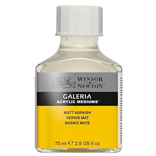 Winsor & Newton Galeria Acrylic Matte Varnish, 2.5-oz (75ml) Jar - color: Matte Varnish, style: 2.5-oz