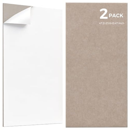TO-TH Sound Proof Panels for Walls Thickened Acoustic Panel 2 Pack, Camel - color: Camel, size: 2 Pack