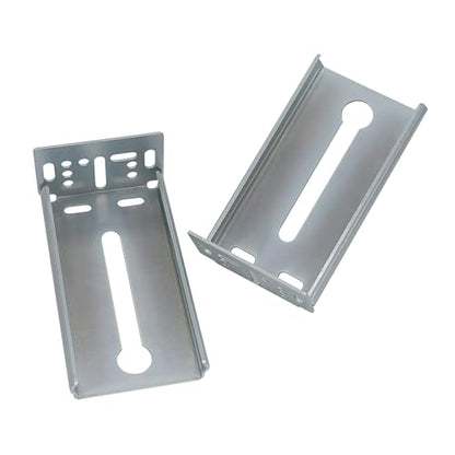 LONTAN Rear Mounting Brackets for Drawer Slide 6 Pairs - size: 1.77 Inch